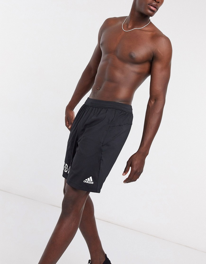 Adidas Training Hyper shorts in black