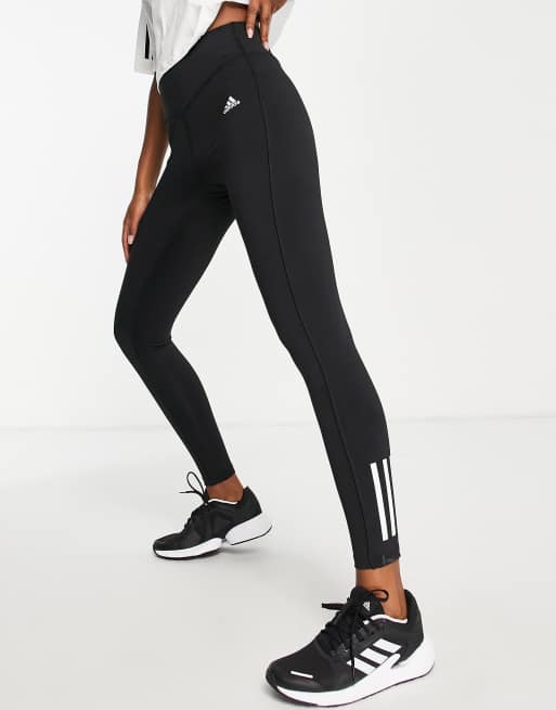 adidas Training Hyperglam 3 stripe leggings in black - ShopStyle Activewear  Pants