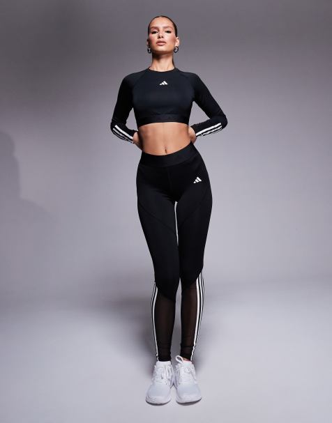 adidas Training – Hyperglam – Czarne legginsy - view 1
