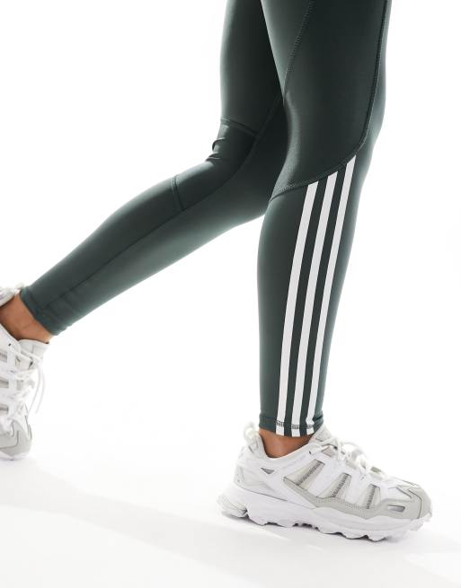 adidas Hyperglam Shine Full-length Leggings in Natural