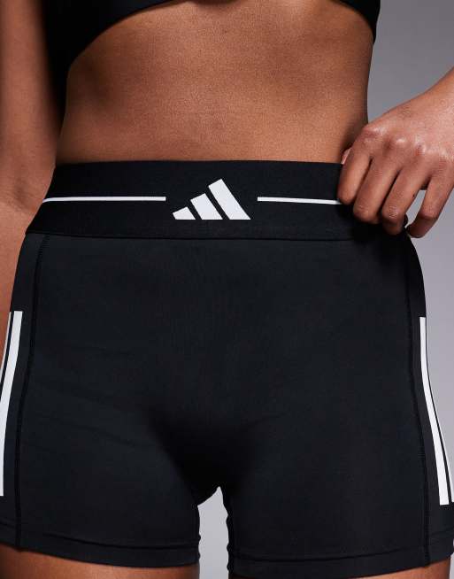 adidas Training – Hyperglam – Knappe Shorts in Schwarz mit 3 Zoll Schrittlänge, 5 von 5