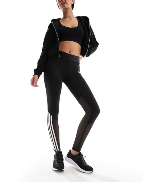 Buy Adidas women tight fit training leggings black indigo Online