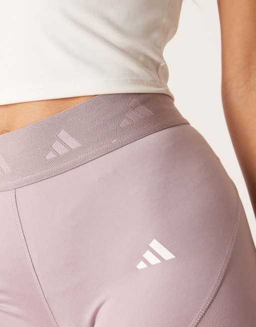 adidas Training – Hyperglam – Lila, hellånga leggings, 5 av 5