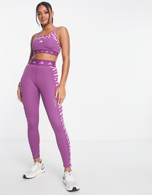 GYMSHARK Women's Essentials Graphic Leggings, Tights, purple, XS :  : Fashion