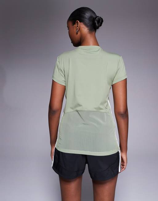 adidas Training Hyperglam t-shirt in khaki, 4 of 4