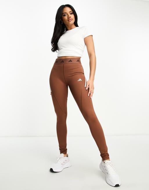 adidas Performance Leggings - brown 