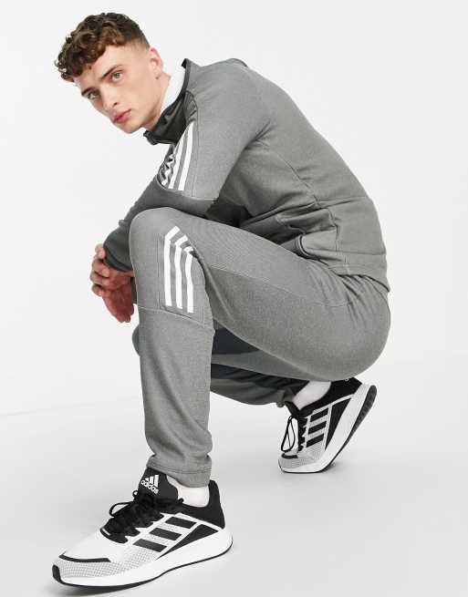 PANTALON JOGGING DE FITNESS SOFT TRAINING ADIDAS HOMME GRIS ADIDAS