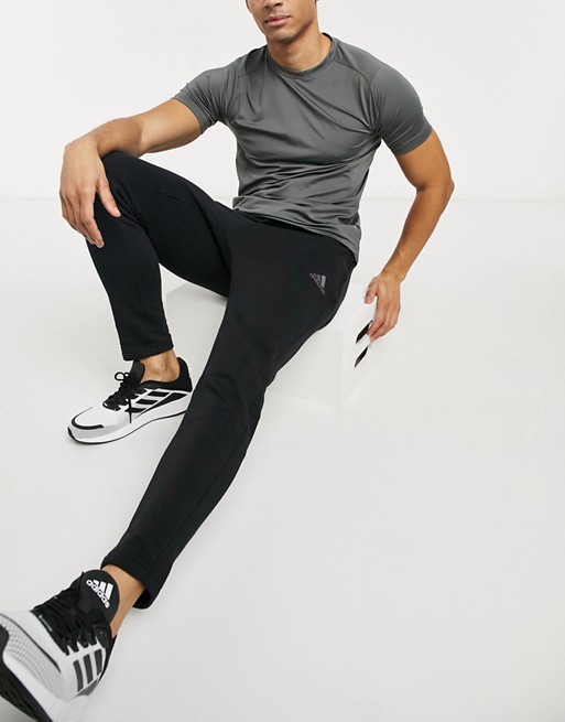 adidas Training joggers in black