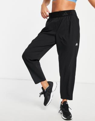 adidas training joggers in black