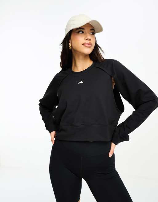 adidas - Training - Kracht sweatshirt in zwart