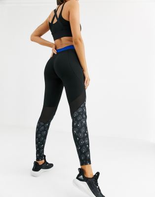 leopard print adidas leggings