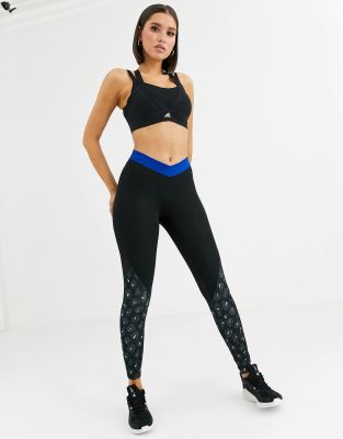 leopard adidas leggings