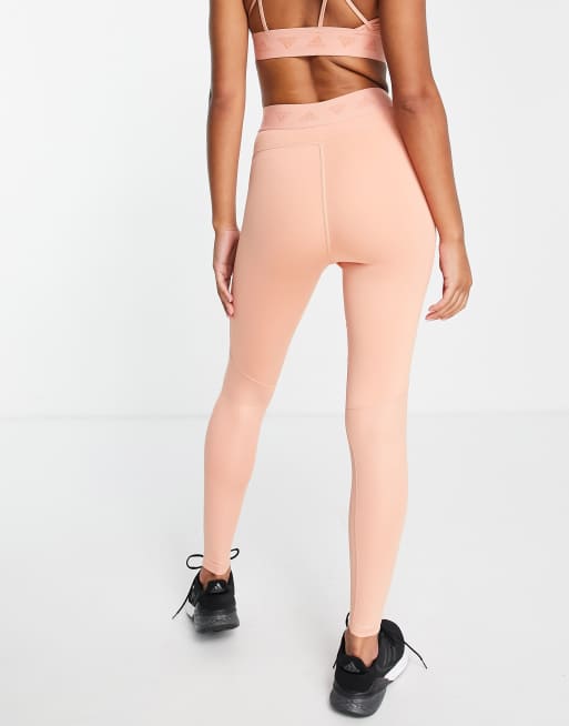 Adidas leggings sale peach