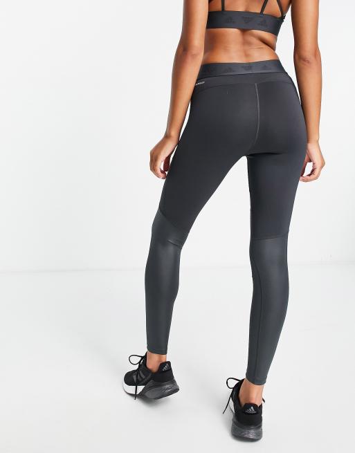 Dark grey sales adidas leggings