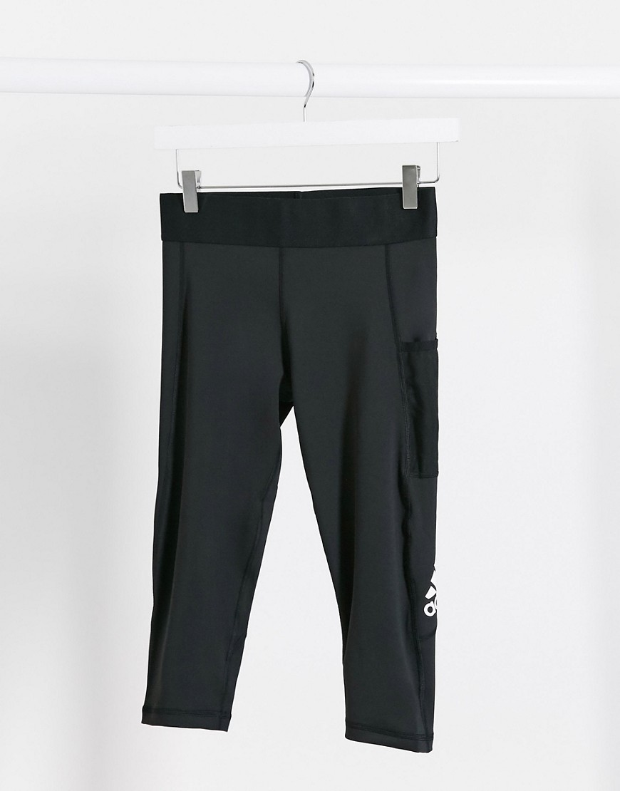 adidas Training leggings with pocket-Black