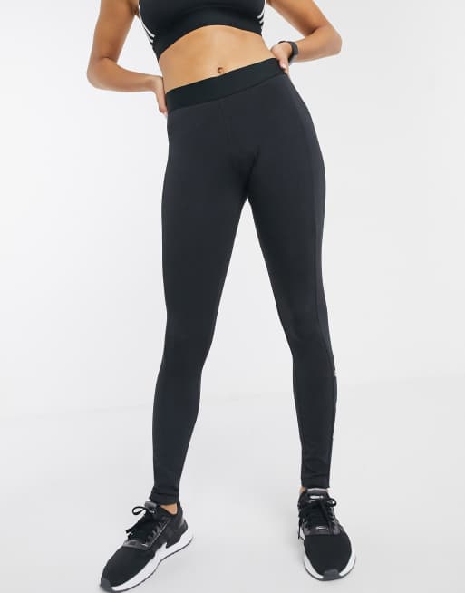 adidas leggings with logo down the side