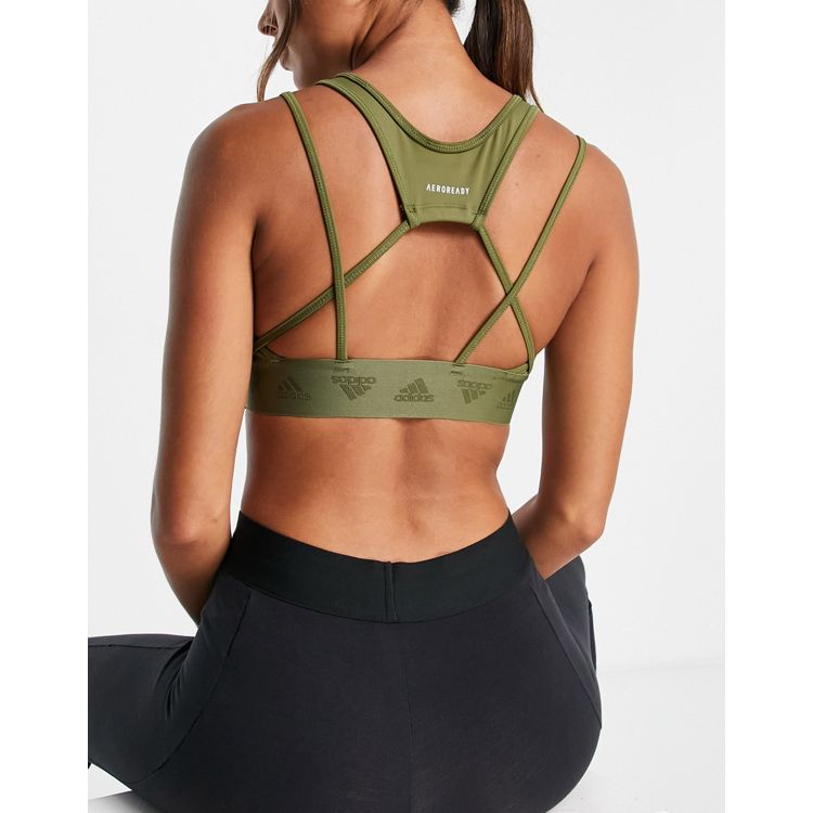 Bolangaro Trevor Sport strappy sports bra and flared leggings co