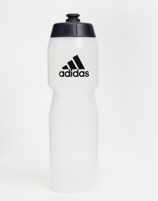 adidas Training logo 750ml water bottle in white - ASOS Price Checker