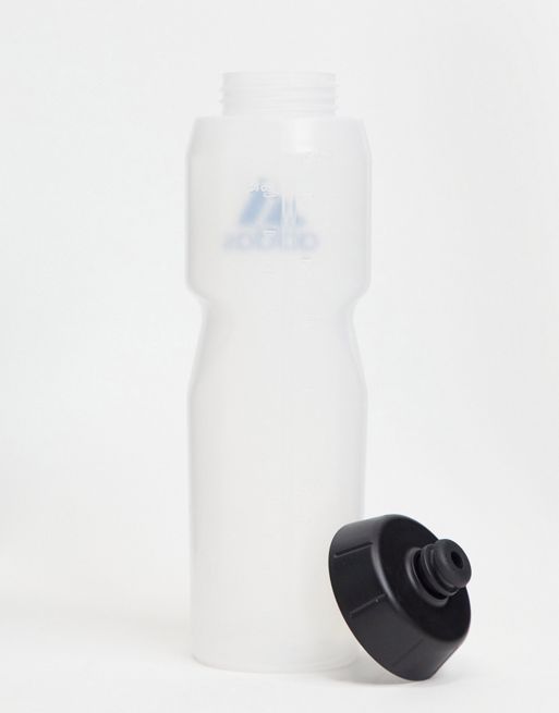 Adidas Water Bottle Performance 750ml Clear Logo Gym Sports FM9932 Brand  New