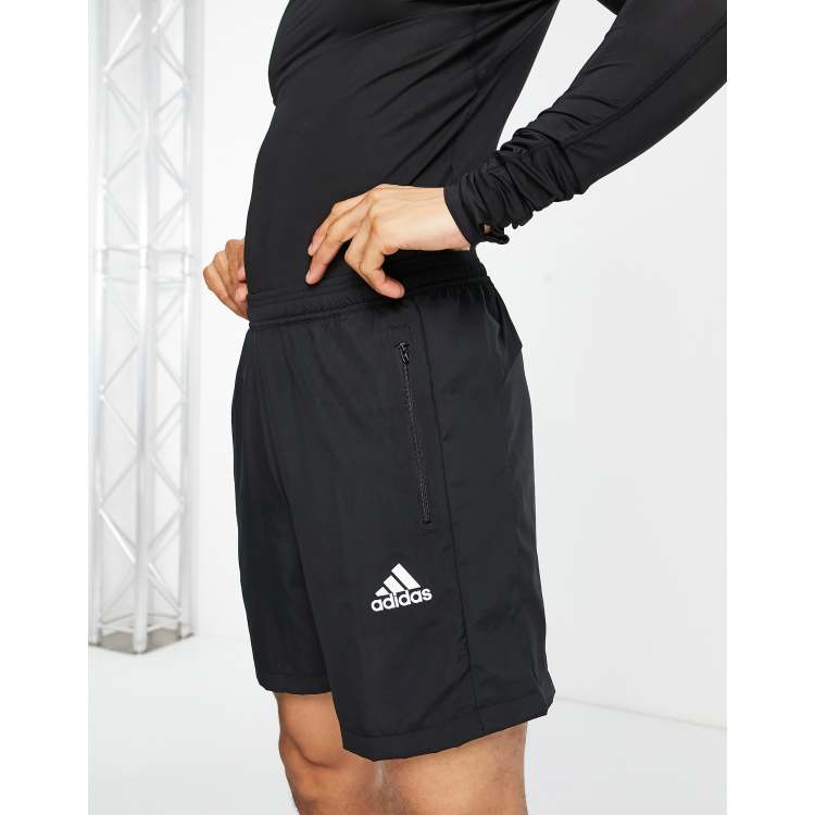 Adidas sales zipper shorts