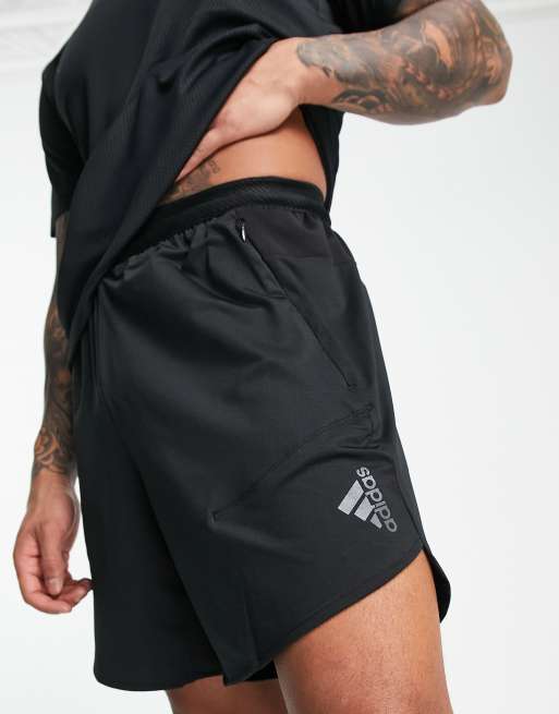 adidas Training logo shorts in black | ASOS