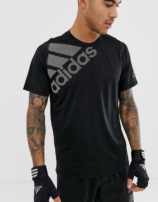 adidas Training logo t-shirt in black | ASOS