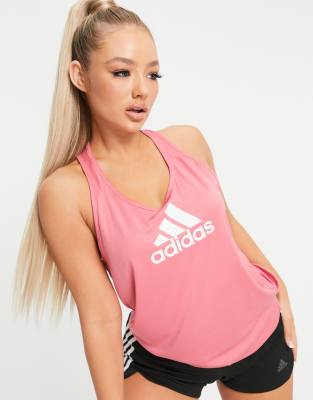 adidas rose tank top