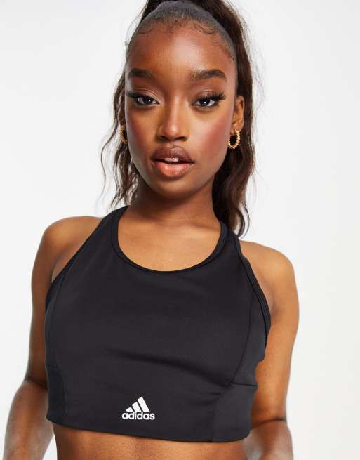 Adidas trefoil sports store bra