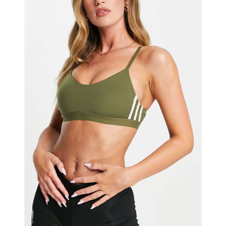 Dorina Javari polyester blend lightly padded sports bra in animal