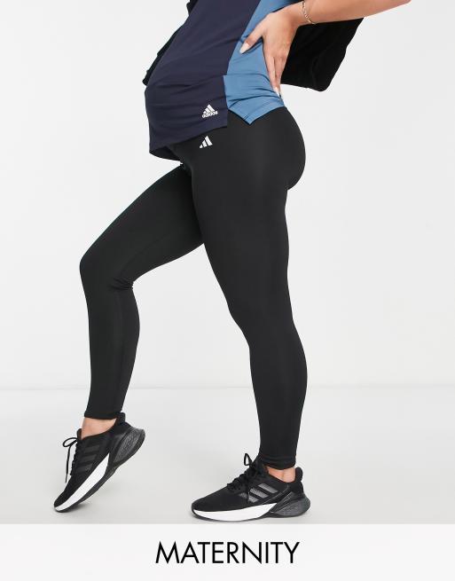 adidas Training Maternity leggings in black