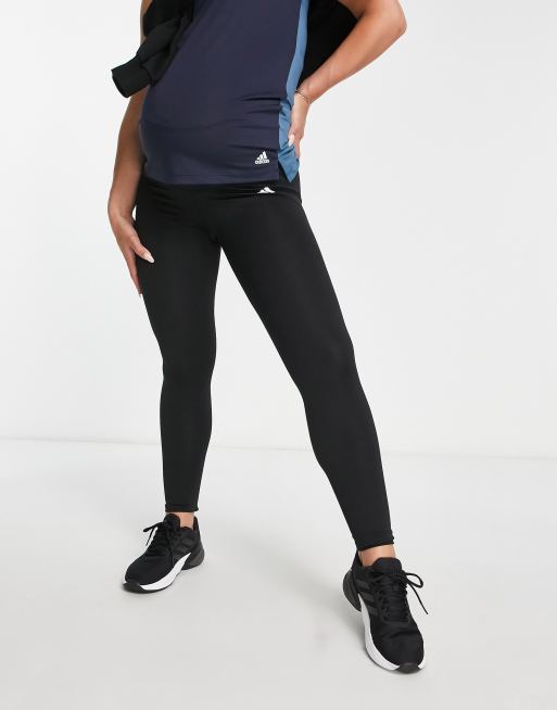 adidas Training Maternity leggings in black, 4 of 4