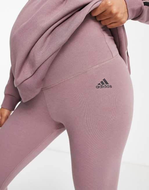 adidas Training Maternity leggings in pink