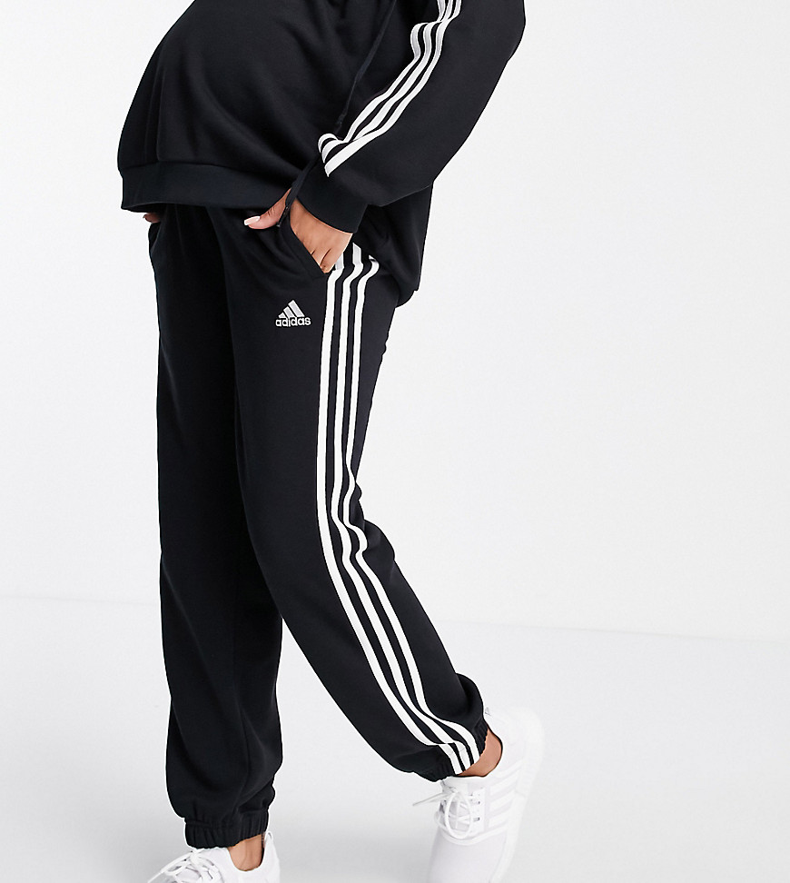 adidas Training Maternity loose fit trousers in black