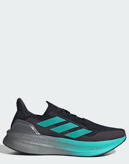 adidas - Training Mercedes AMG Petronas F1 Ultra Boost 5x - Sorte og mintgrønne sneakers