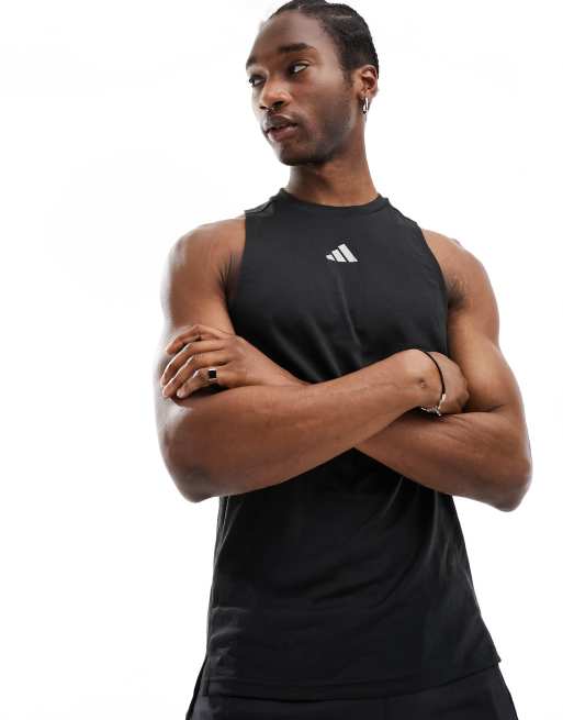 Adidas mesh tank cheap top mens