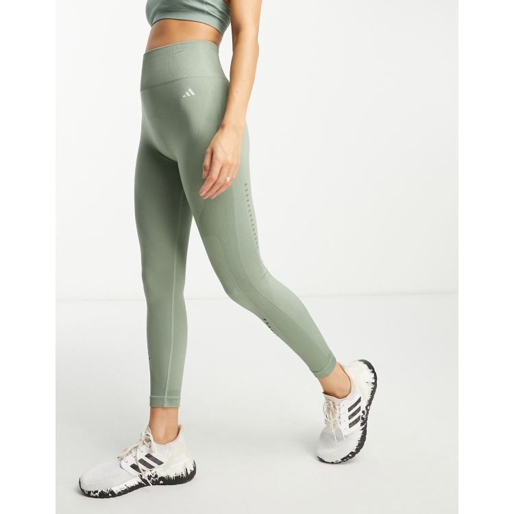 Adidas leggings damen grün online