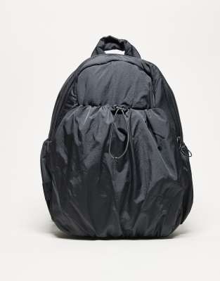 adidas Training - Nylon-Rucksack in Schwarz mit Kordelzug