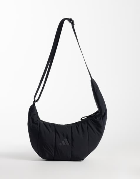 adidas Training nylon shoulder bag in black - view 1