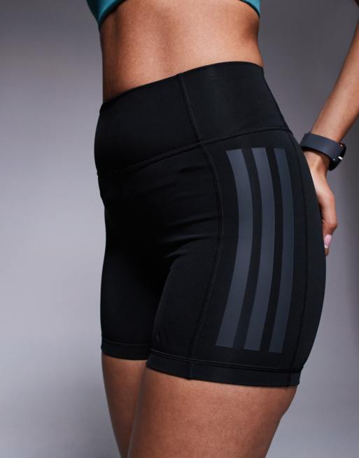 adidas - Training - Optime 3"" - Shorts met 3-Stripes in zwart, 3 van 5