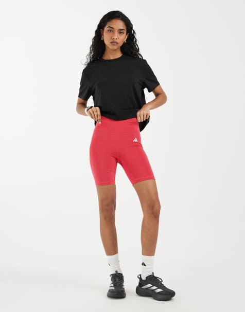 adidas Training Optime Essentials 7in shorts i rosa - view 1