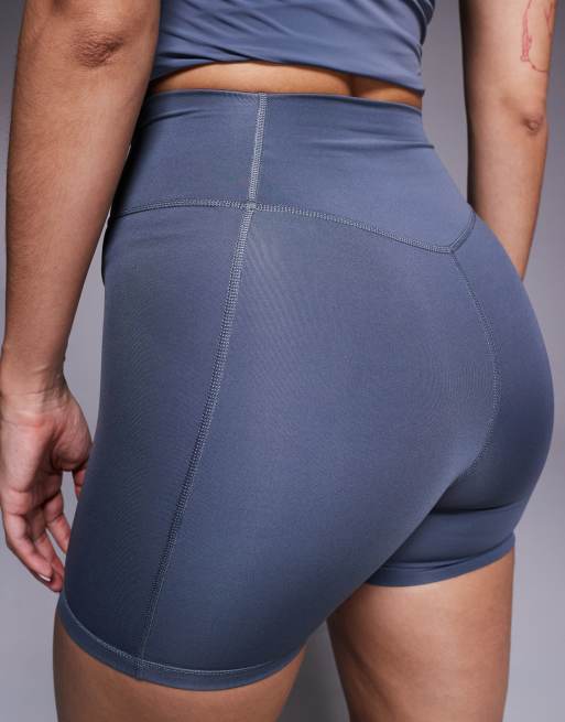 adidas Training – Optime Essentials – Granatowe szorty booty, 4 z 5