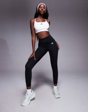 adidas Training Optime essentials no seam leggings in black