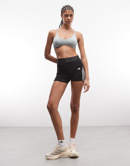 adidas Training - Optime Essentials - Reggiseno sportivo a supporto leggero, 2 di 4