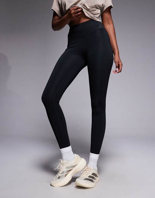 adidas Training – Optime – Lange Leggings in Braun, 4 von 5
