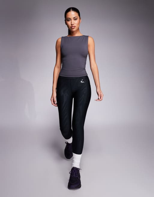 adidas Training - Optime - Legging long - Noir imprimé, 3 de 5