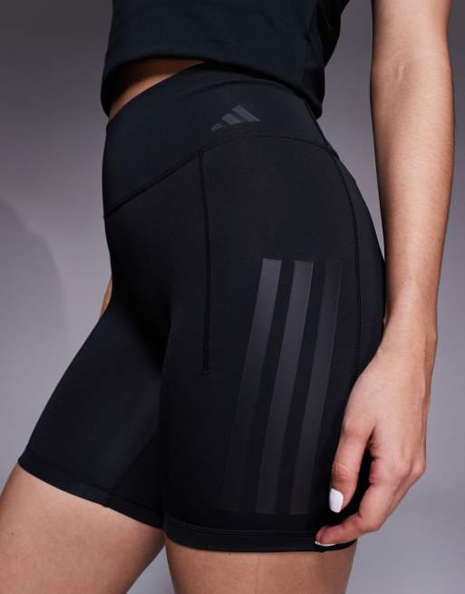 adidas Training - Optime - Short moulant à 3 bandes - Noir, 2 de 5