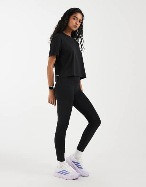 adidas Training - Optime - Sorte leggings i fuld længde - view 1