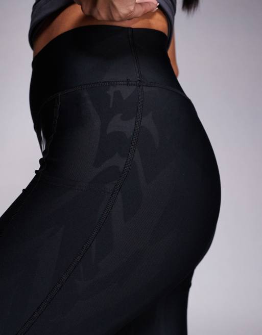 adidas Training - Optime - Sorte leggings med print, 5 af 5