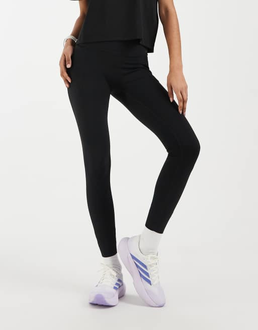 adidas Training – Optime – Svarta, hellånga leggings, 3 av 5