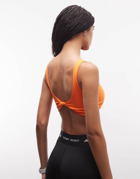 adidas Training – Optime – Tanktop in Orange - view 1